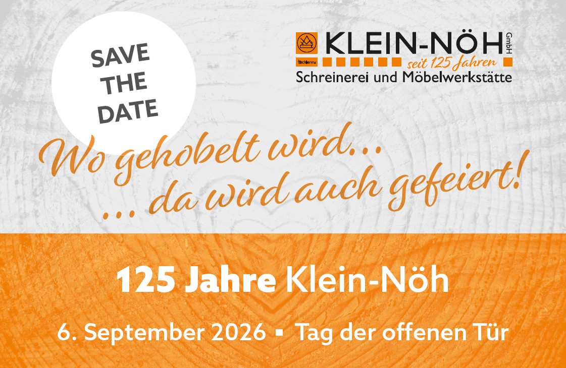 Tag der offenen Tür - 125 Jahre Klein-Nöh GmbH